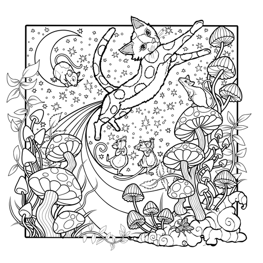 Why Do Adults Love Cat Coloring Books?